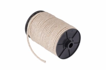 Afbeeldingen van DX Sisal 3-strengs naturel 6MM 60M