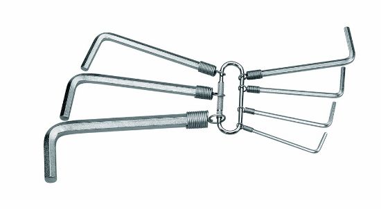 Afbeeldingen van GEDORE Stiftsleutelset S 42-07 7x