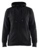 Afbeeldingen van BLÅKLÄDER Hooded sweatshirt dames 3395 zwart S