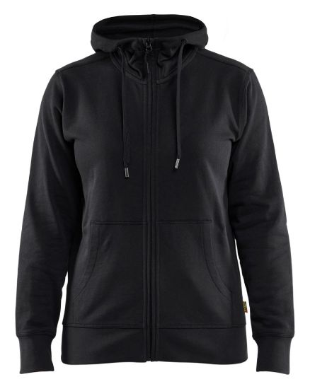 Afbeeldingen van BLÅKLÄDER Hooded sweatshirt dames 3395 zwart S