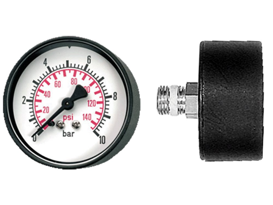 Afbeeldingen van Manometer G⅛" 0-25bar 50MM