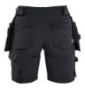 Afbeeldingen van BLÅKLÄDER Short dames met 4-weg stretch 7124 zwart C40