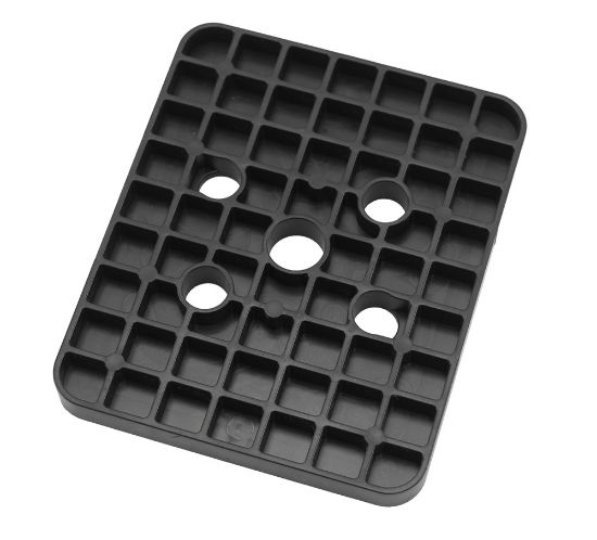 Afbeeldingen van GEBR. BODEGRAVEN Hogedrukplaat ABS 10MM 100X120MM