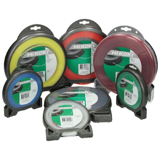 Afbeeldingen van HIKOKI Maaidraad geluidsarm 2,7MM rood 36M 781048