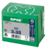 Afbeeldingen van SPAX Universele schroef verzonkenkop WIROX voldraad PZ1 3X35MM