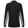 Afbeeldingen van TRICORP Polosweater bi-colour dames 302002 zwart/grijs L
