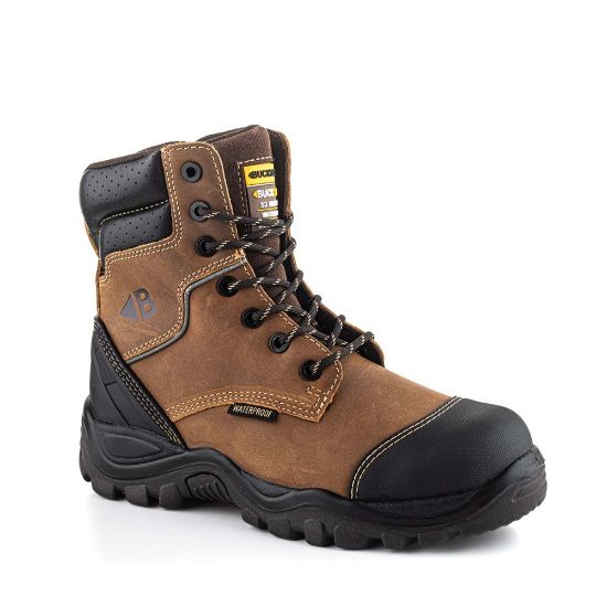 Afbeeldingen van BUCKLER Werkschoen hoog met zip BSH008 S3 42