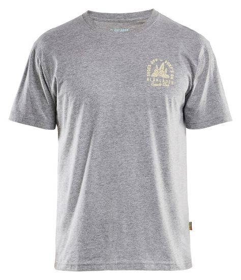 Afbeeldingen van BLÅKLÄDER T-shirt Beach Club 9419 grijs mêlee M