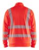 Afbeeldingen van BLÅKLÄDER Sweater met rits 3563 High Vis rood M