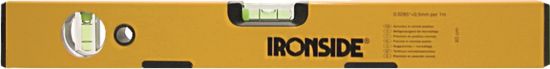 Afbeeldingen van IRONSIDE Waterpas magnetisch 2 libellen 30CM