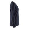 Afbeeldingen van BLÅKLÄDER T-shirt dames met lange mouwen 3301 donker marineblauw S