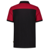Afbeeldingen van TRICORP Poloshirt bi-colour Naden 202006 zwart/rood XS