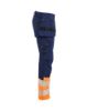 Afbeeldingen van BLÅKLÄDER Werkbroek met stretch 1130 marineblauw/High Vis oranje C54
