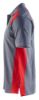 Afbeeldingen van BLÅKLÄDER Poloshirt piqué 3324 grijs/rood XS