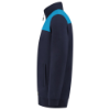 Afbeeldingen van TRICORP Sweatvest bi-colour Naden 302014 inkt/turquoise 3XL
