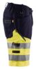 Afbeeldingen van BLÅKLÄDER Short met stretch 1541 marineblauw/High Vis geel C44