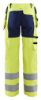 Afbeeldingen van BLÅKLÄDER Werkbroek dames met stretch 7163 High Vis geel/marineblauw D21