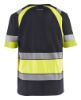 Afbeeldingen van BLÅKLÄDER T-shirt 3421 medium grijs/High Vis geel M