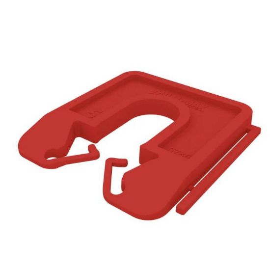 Afbeeldingen van Milli-Max Uitvulplaatje 5MM rood 80x