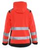 Afbeeldingen van BLÅKLÄDER Shelljack dames 4904 High Vis rood zwart 2XL