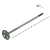 Afbeeldingen van GEBR. BODEGRAVEN Plug NY Flex-5 300MM Ø8MM