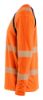 Afbeeldingen van BLÅKLÄDER T-shirt UV met lange mouwen 3599 High Vis oranje/marineblauw 3XL