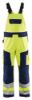 Afbeeldingen van BLÅKLÄDER Bretelbroek 2660 High Vis geel/marineblauw C62