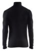 Afbeeldingen van BLÅKLÄDER Onderhemd met rolkraag en rits WARM 4891 zwart XS