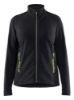 Afbeeldingen van BLÅKLÄDER Microfleecevest dames 4766 zwart/High Vis geel 2XL