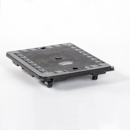 Afbeeldingen van MATADOR Dolly MD-480 zwart met 4 kogelgelagerde zwenkwielen