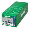 Afbeeldingen van SPAX Spaanplaatschroef verzonkenkop WIROX deeldraad T30 6X200MM
