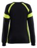 Afbeeldingen van BLÅKLÄDER T-shirt dames met lange mouwen Visible 3521 zwart/High Vis geel S