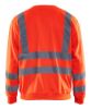 Afbeeldingen van BLÅKLÄDER Sweater 3341 High Vis rood 2XL