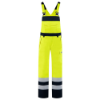 Afbeeldingen van TRICORP Amerikaanse overall Multinorm bi-colour 753011 fluor geel/inkt 46