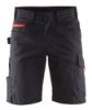 Afbeeldingen van BLÅKLÄDER Short service 1499 zwart/rood C62