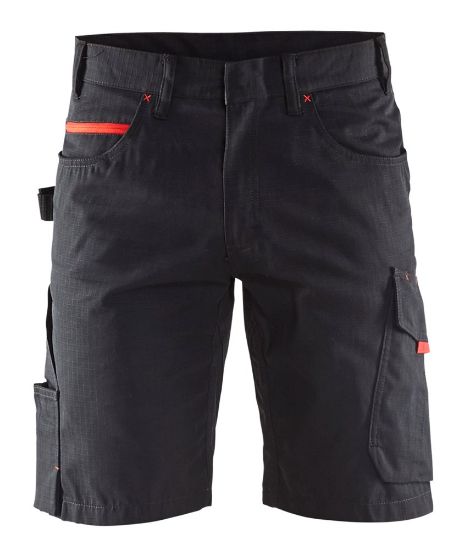 Afbeeldingen van BLÅKLÄDER Short service 1499 zwart/rood C62