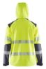 Afbeeldingen van BLÅKLÄDER Softshell jack 4491 High Vis geel/medium grijs XL