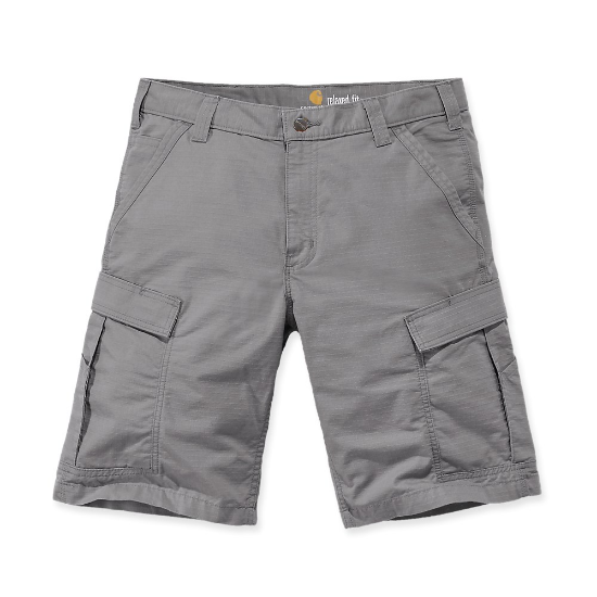 Afbeeldingen van CARHARTT Cargo broek kort Force Broxton 103543 asphalt W40