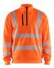 Afbeeldingen van BLÅKLÄDER Sweater met halve rits 3564 High Vis oranje L