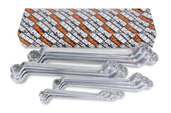 Afbeeldingen van BETA Ringsleutelset diep gebogen 13x 90/S13