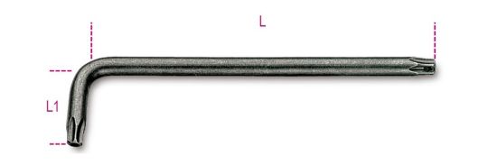 Afbeeldingen van BETA Haakse stiftsleutel TR TORX 97RTX 07
