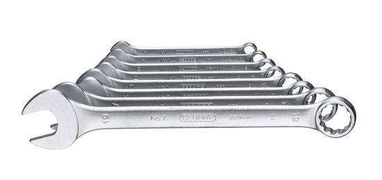 Afbeeldingen van GEDORE Ringsteeksleutelset 7-080 8-19MM 8x