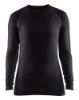 Afbeeldingen van BLÅKLÄDER Technische onderkledingset dames LIGHT 7202 zwart/korenblauw M