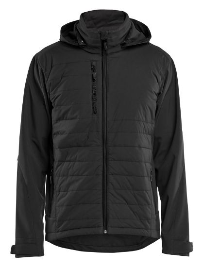 Afbeeldingen van BLÅKLÄDER Hybride jack 4743 zwart/zwart S