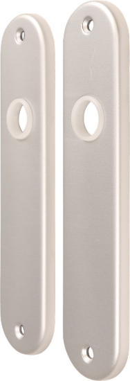 Afbeeldingen van OXLOC Kortschild krukgat Pisa aluminium