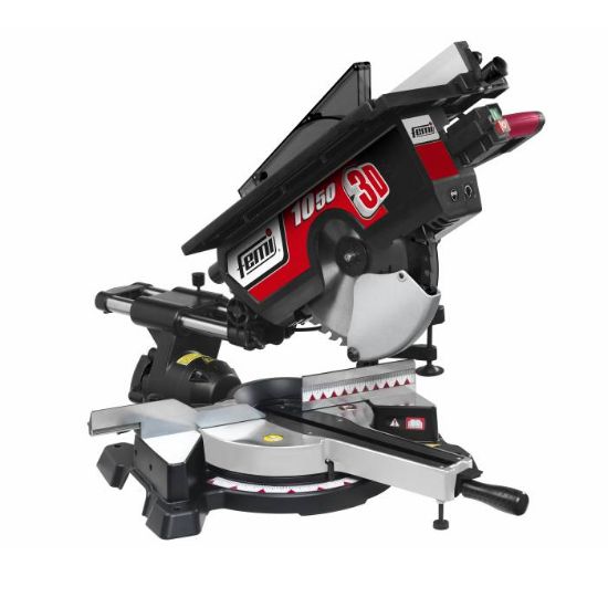 Afbeeldingen van FEMI Verstekzaagmachine 1050 3D 305MM 1800W met boventafel