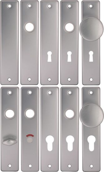 Afbeeldingen van OXLOC Kortschild vrij/bezet Roma aluminium 8X55MM