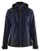 Afbeeldingen van BLÅKLÄDER Softshell jack dames 4719 donker marineblauw/zwart L