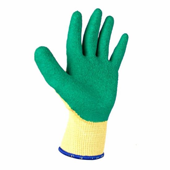 Afbeeldingen van SJEFFERS Werkhandschoenen latex blauw 11 12x
