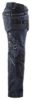 Afbeeldingen van BLÅKLÄDER Werkbroek denim met stretch X1900 1960 marineblauw/zwart D84